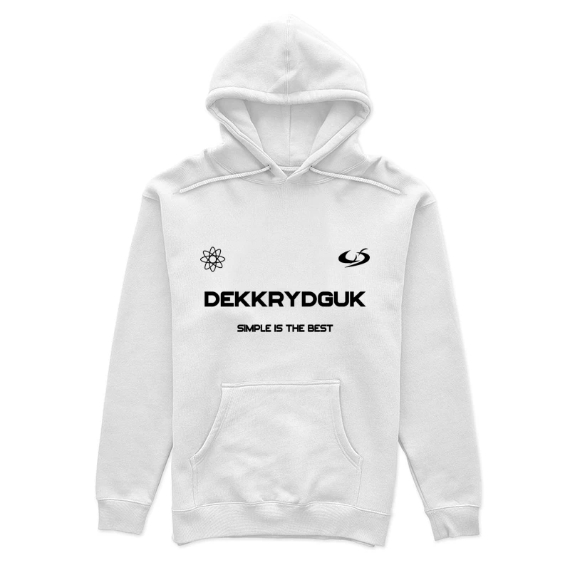 Einfachheit ist am besten Design Damen Pullover Hoodie