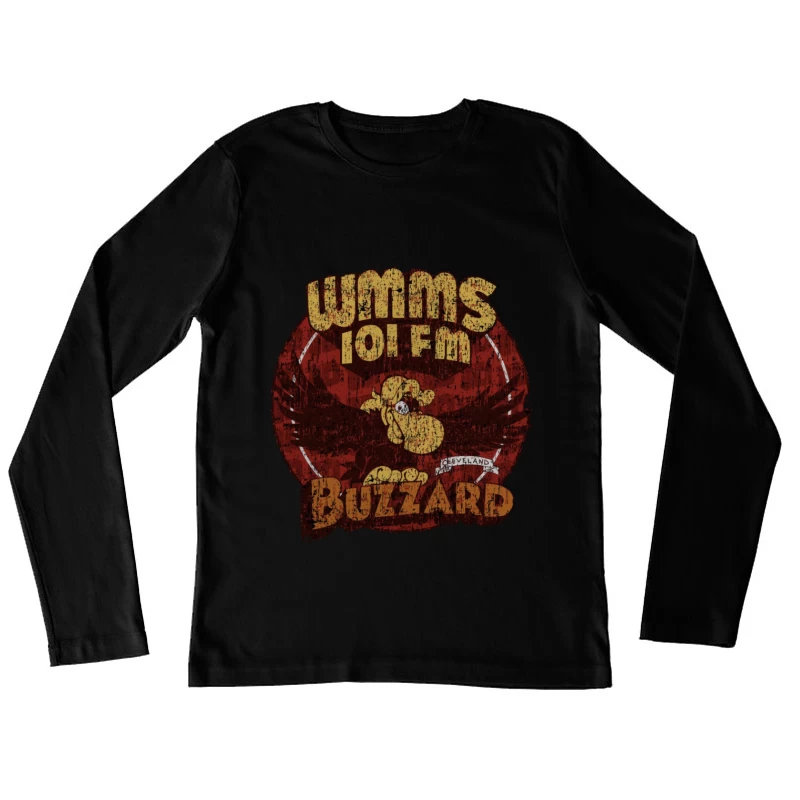 Buzzard's Nest Records 1976 Female Long Sleeve T-Shirt