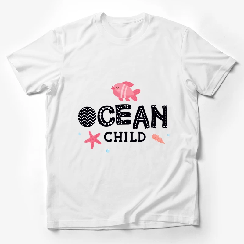 Enfant de l'océan avec motifs marins Homme T-Shirt