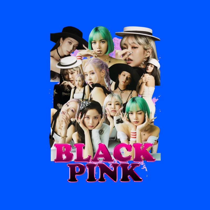 BLACKPINK: K-pop Girl Group Fashion Poster Mouse Pad