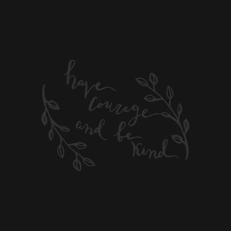 Citation inspirante avec courage et gentillesse Femme T-Shirt