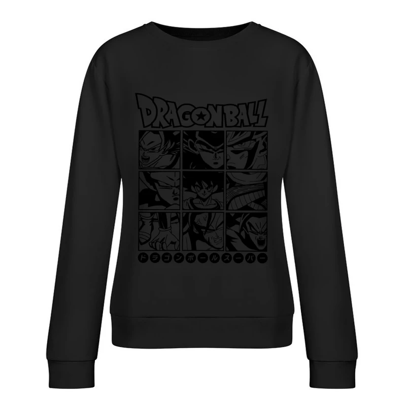 Schwarz-Weiß-Infinity-Symbol Damen Pullover Sweatshirt