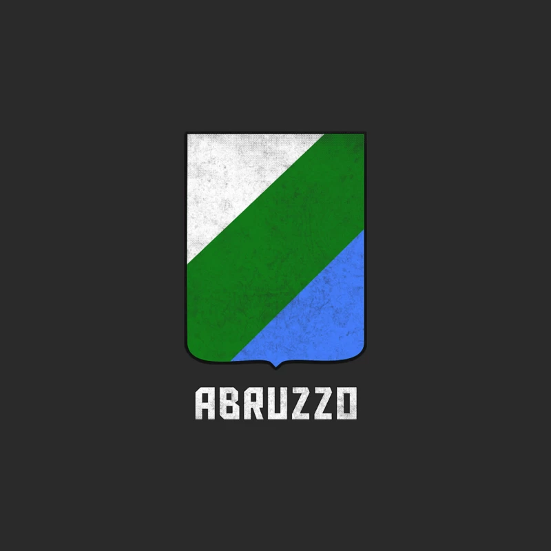 Abruzzo Italia Flag  Vintage Look Faded Design Baseball Cap