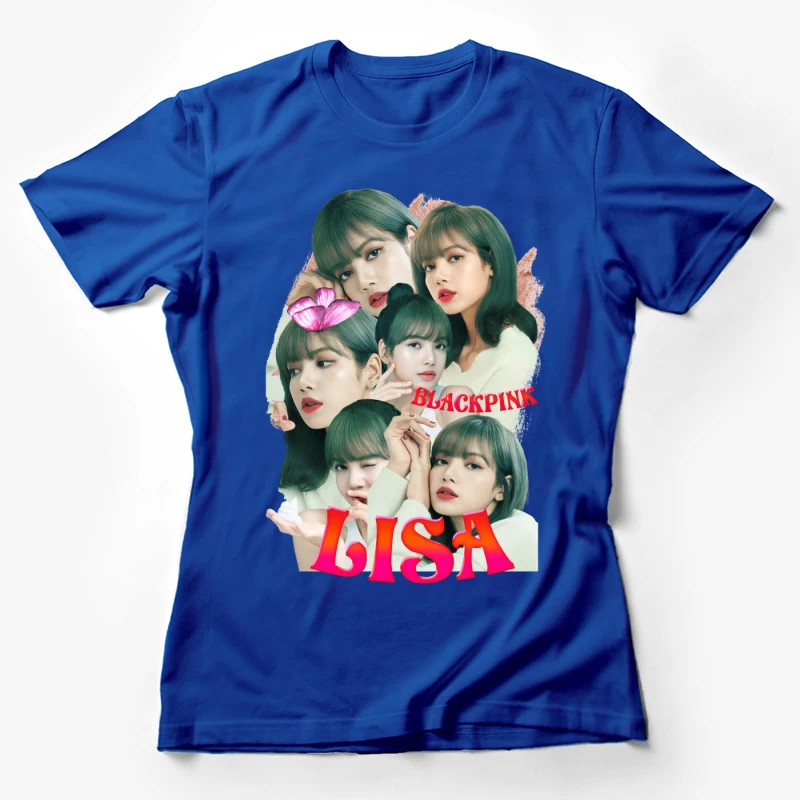BLACKPINK Lisa - K-pop Icon in Fashion and Music Female T-Shirt