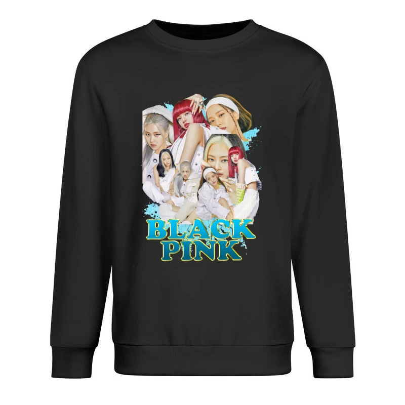Blackpink: K-pop Fashion and Performance Icons Male Pullover Sweatshirt
