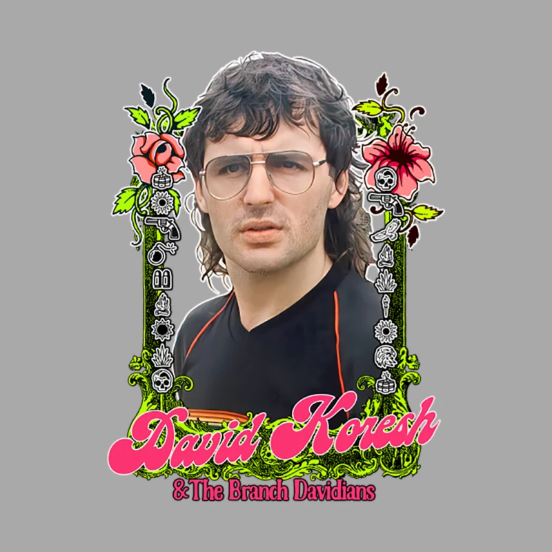 David Koresh  Retro Style Design Female Pullover Hoodie