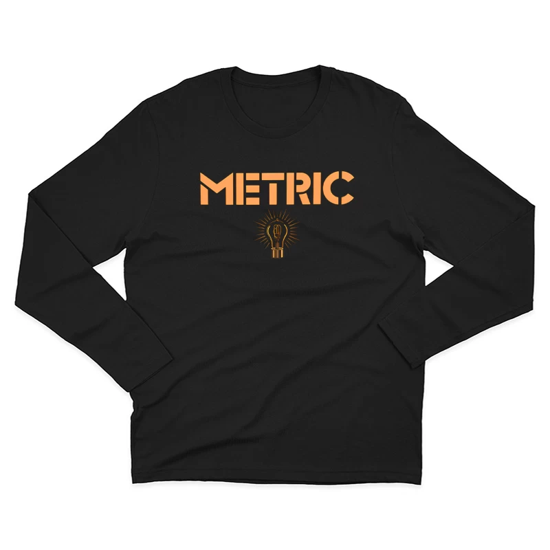 Metric Fantasies Lightbulb Male Long Sleeve T-Shirt