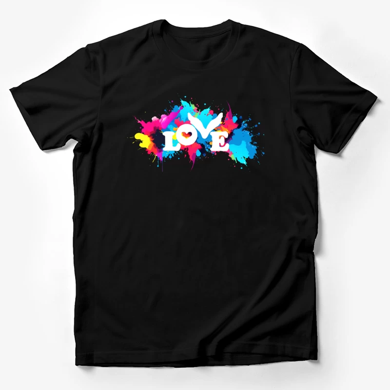 Coldplay Colorful Splash Male T-Shirt