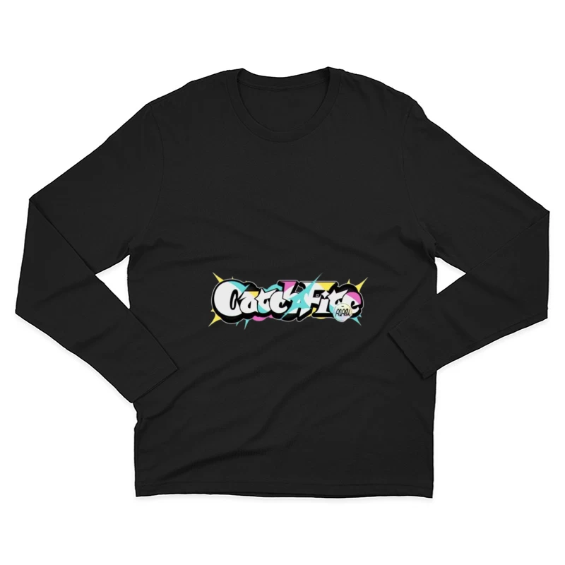 Catch a Fire Grafikdesign Herren Langarm T-Shirt