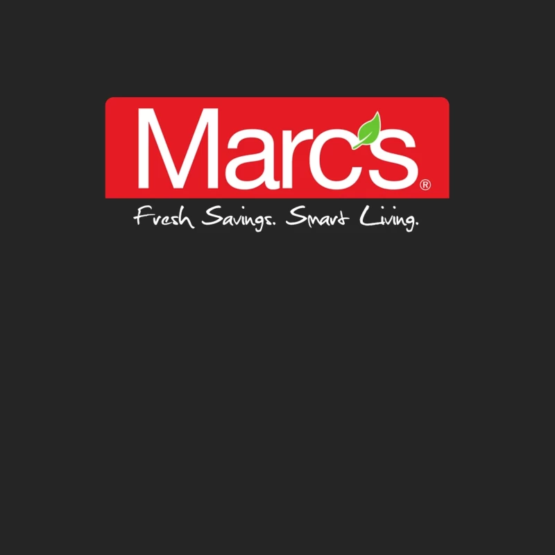 Marc's Supermarket Logo with Fresh Savings Tagline Male Pullover Sweatshirt