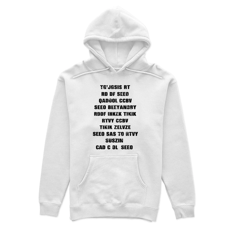 Verschlüsselter Text Rätsel Damen Pullover Hoodie