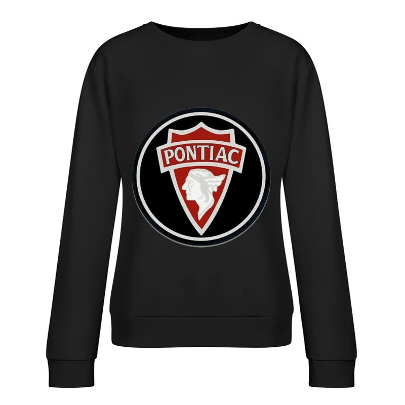 PONTIAC SHIRT AND CARS 2 Female Pullover Sweatshirt