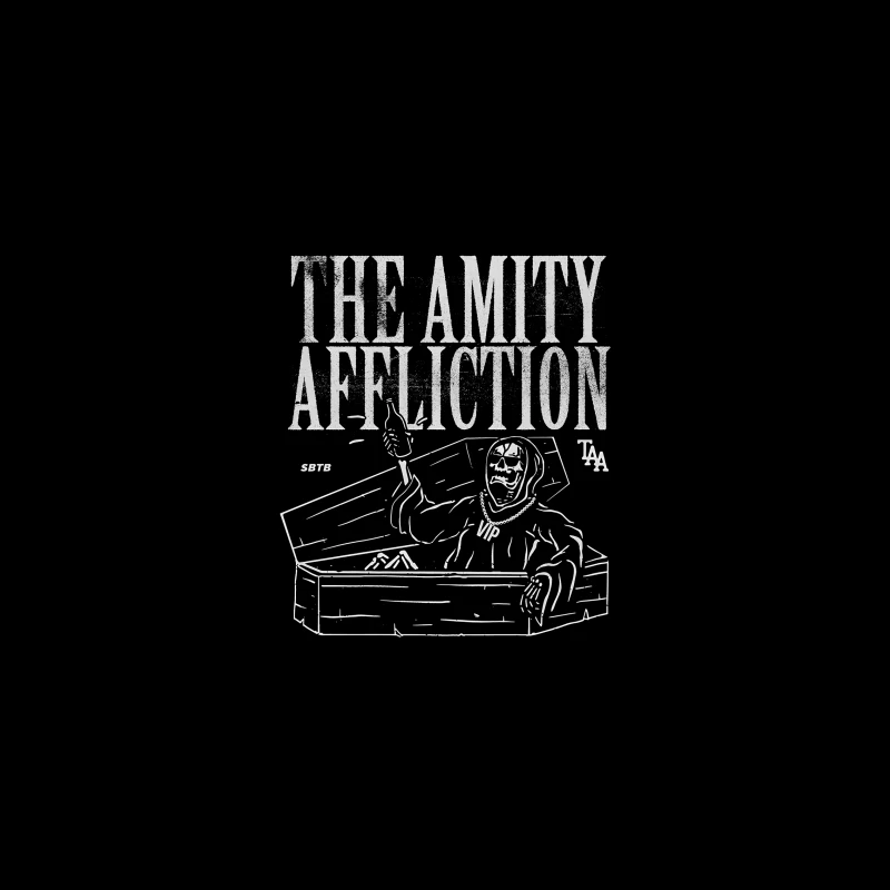 The Amity Affliction Coffin iPhone Case