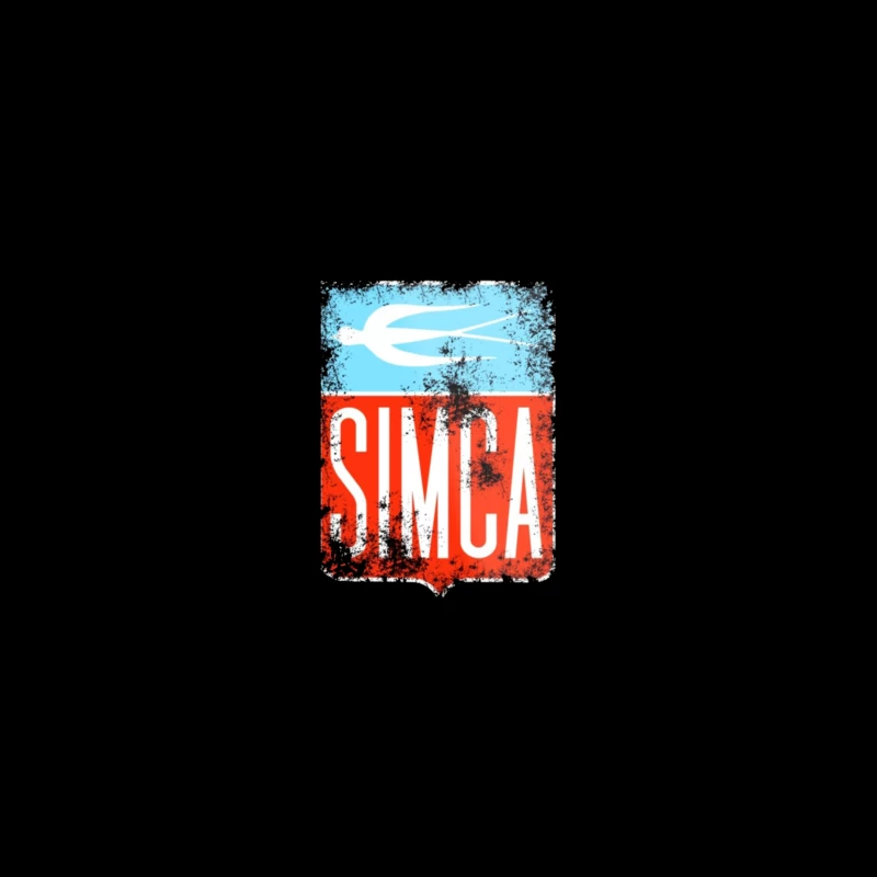 Vintage Simca old bird emblem Travel Mug