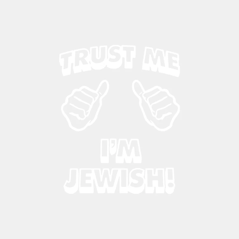 Trust Me I_m Jewish Male Tank Top