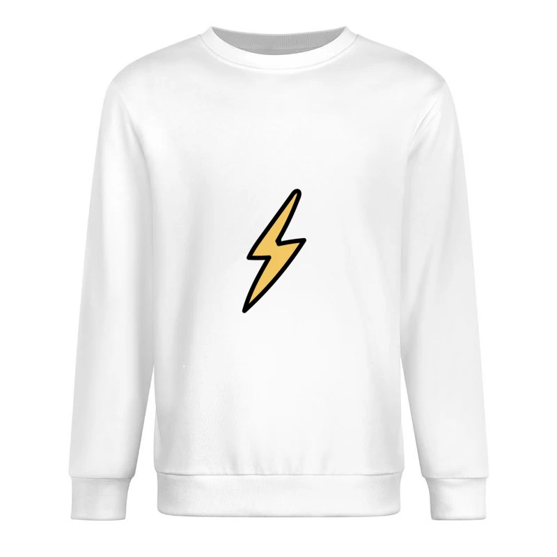 Blitzsymbol Herren Pullover Sweatshirt