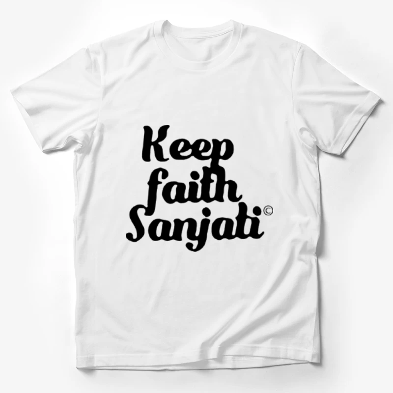 Sanjati Keep Faith Design Herren T-Shirt