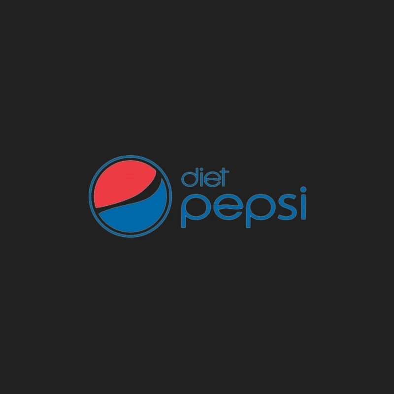 Diet Pepsi Logo: Iconic Blue and Red Soft Drink Brand Bucket Hat