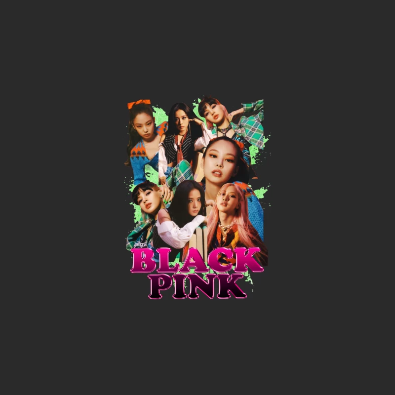 BLACKPINK Music Group Collage Baseball Cap