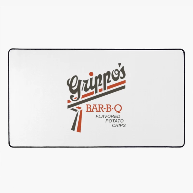 grippos bar-b-q flavored potato 2 Desk Mat