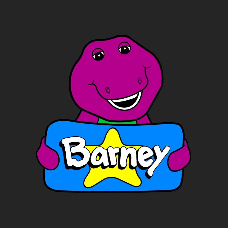 BARNEY'S retro Male Pullover Sweatshirt