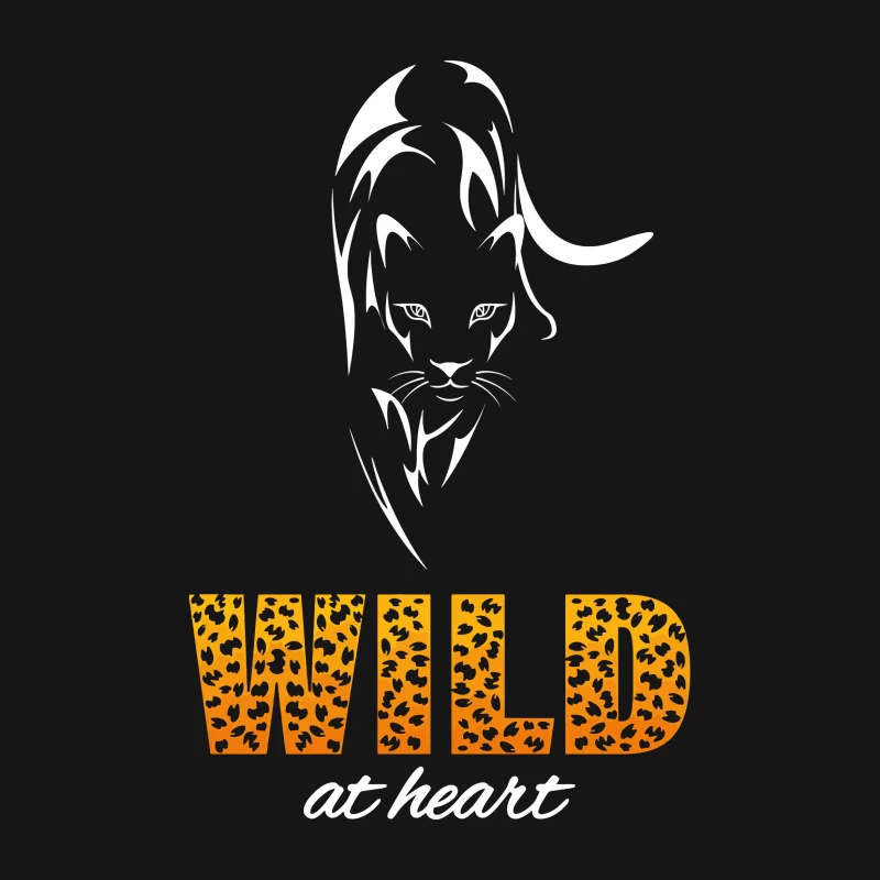 Wild at Heart – Bold Leopard Spirit Male T-Shirt