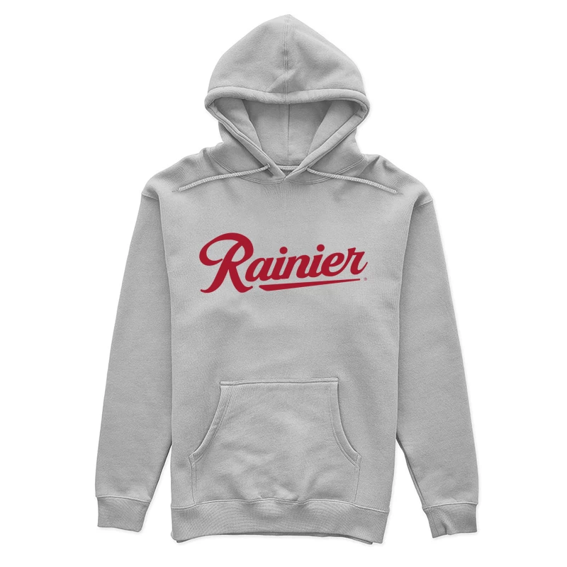 rainier brewing company Female Pullover Hoodie