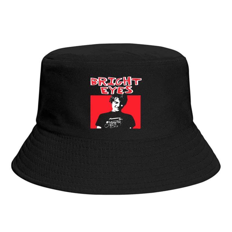 Bright Eyes Minimalist Album Cover Art Bucket Hat