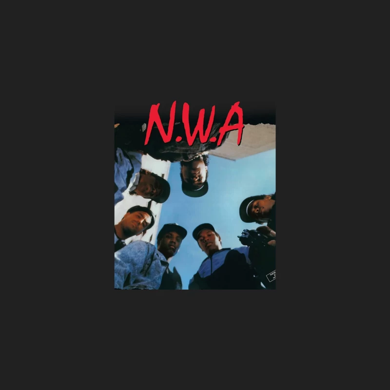 N.W.A Group Circle Low-Angle Photo Against Blue Sky Bucket Hat