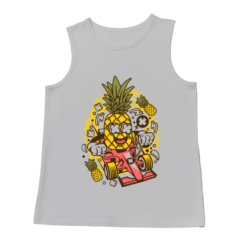 Ananas Rigolo Pilote Homme Débardeur