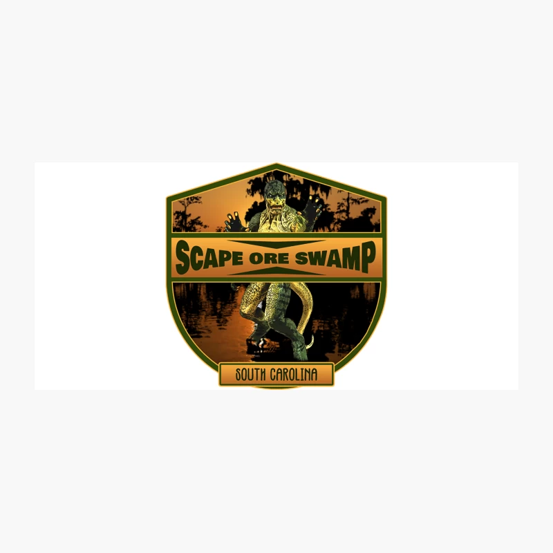 Lizard Man travel badge Coffee Mug
