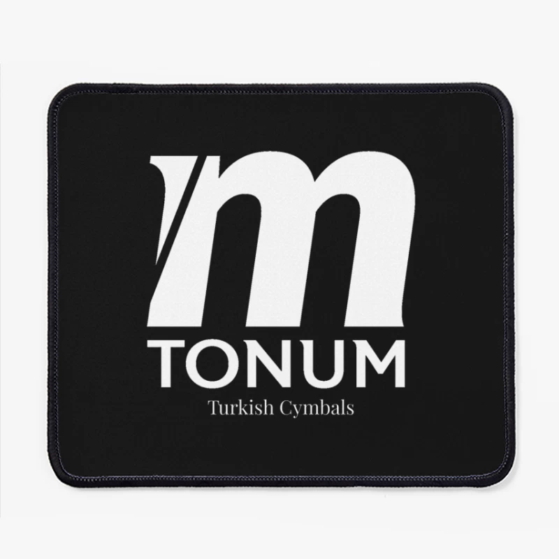 Tonum Turkish Cymbals Brand Logo in White Mouse Pad