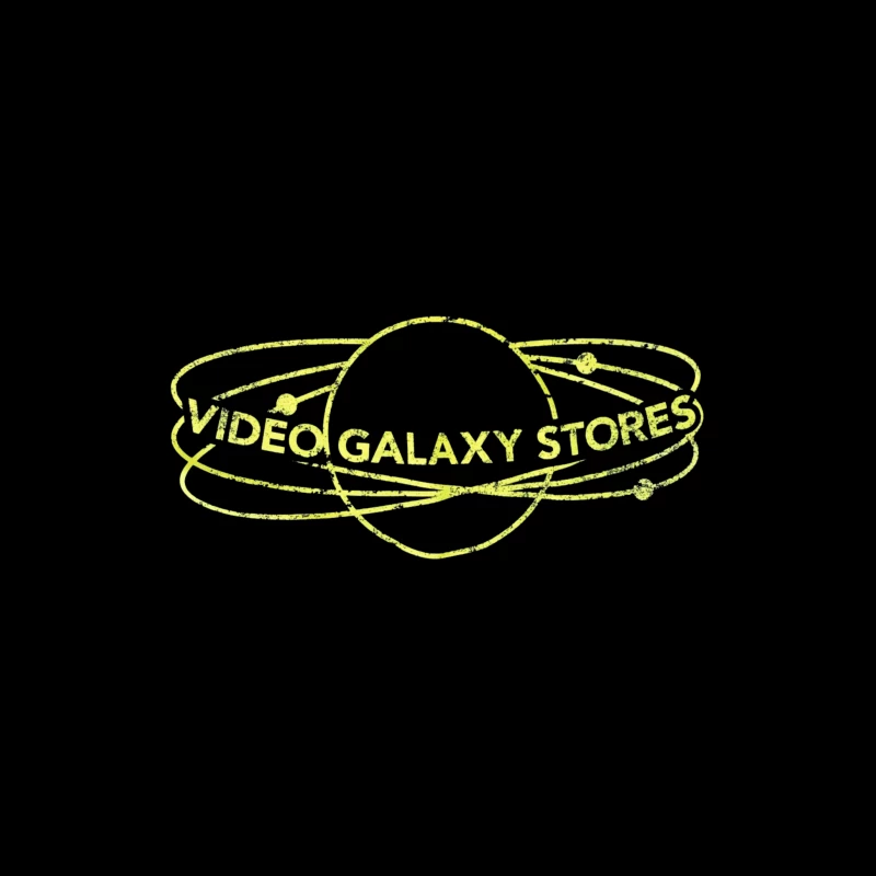 Video Galaxy Stores Throw Pillow
