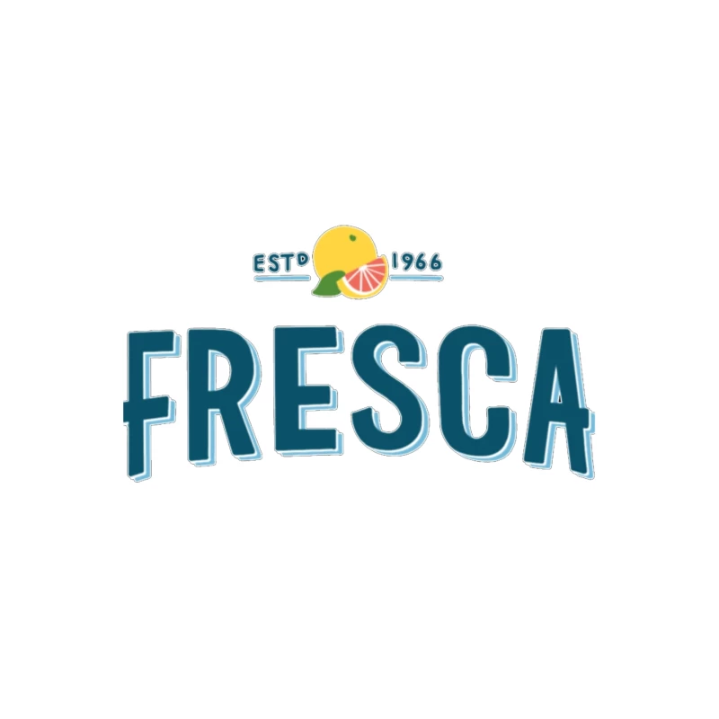 Vintage Fresca Soda Logo Design from 1966 Mouse Pad