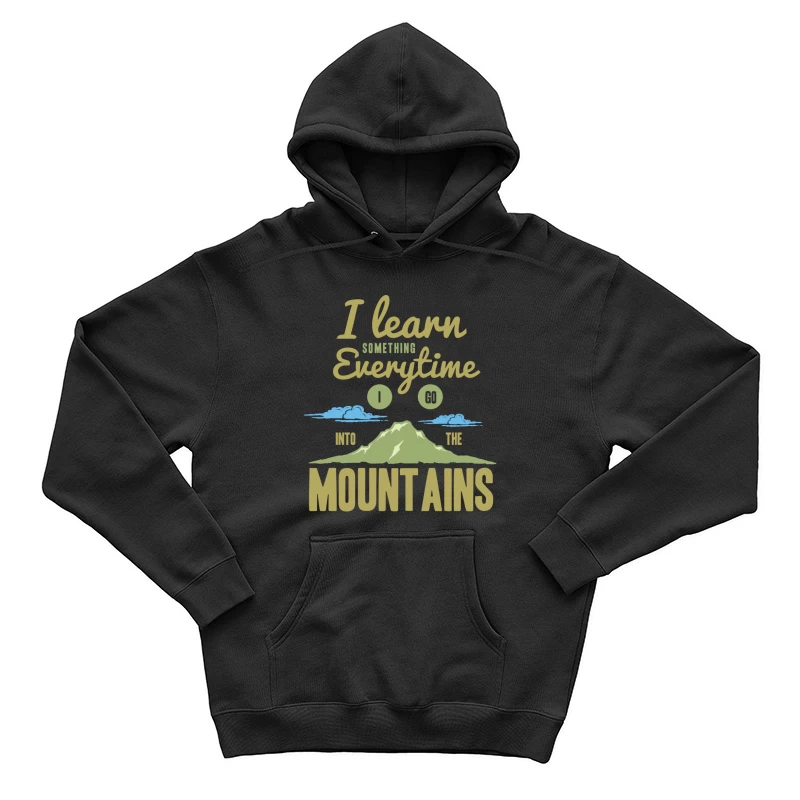 Apprendre dans les montagnes Homme Sweat à capuche