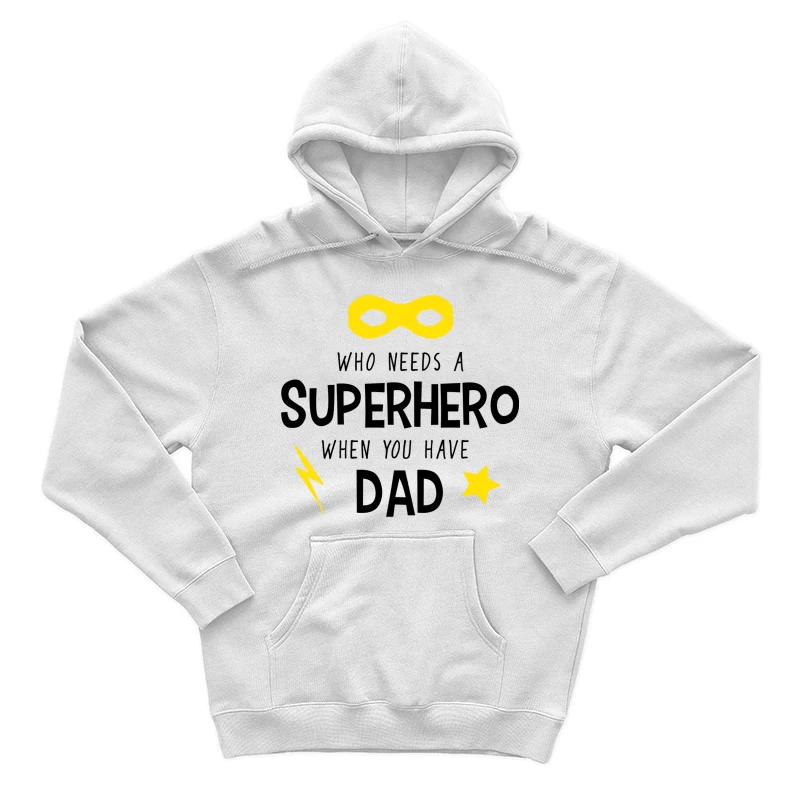 Papas Superhéros Homme Sweat à capuche