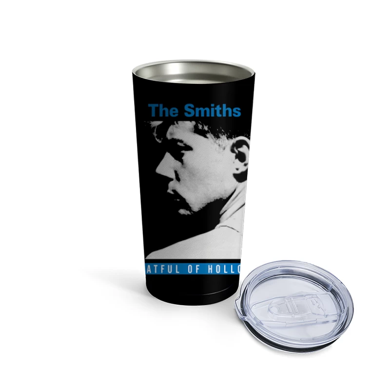 The Smiths 'Hatful of Hollow' Album Cover Art in Black and White Travel Mug