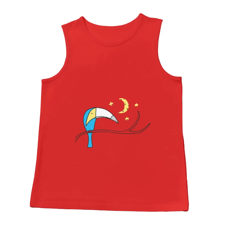 Toucan rêveur sous le clair de lune Homme Débardeur