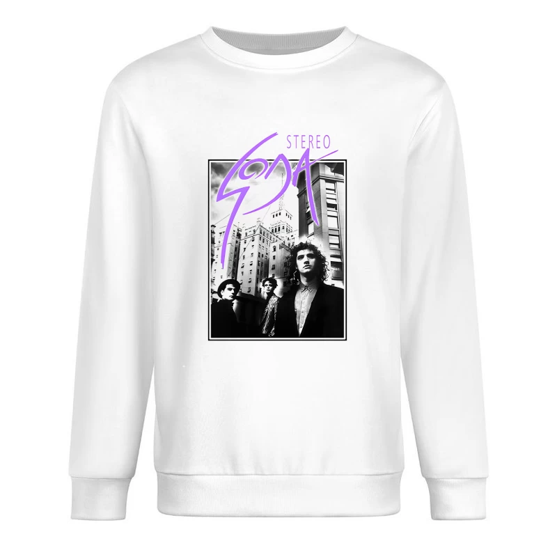 Soda Stereo Male Pullover Sweatshirt