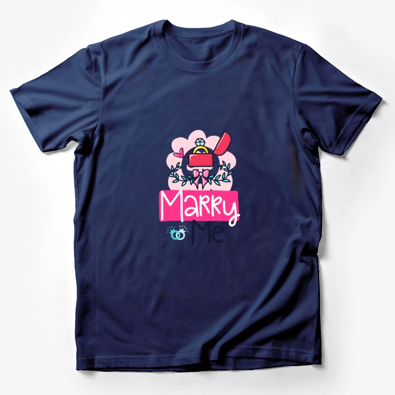 Demande en Mariage Romantique Homme T-Shirt