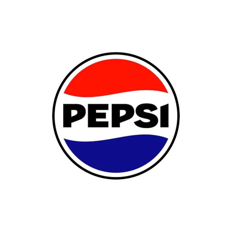 Classic Pepsi Cola Circular Logo Design Tapestry