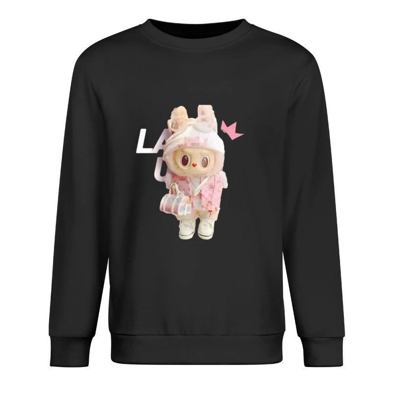 Kuscheliges Häschen in cooler Kleidung Herren Pullover Sweatshirt