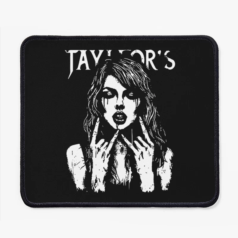 Taylor Swift Metal Mouse Pad