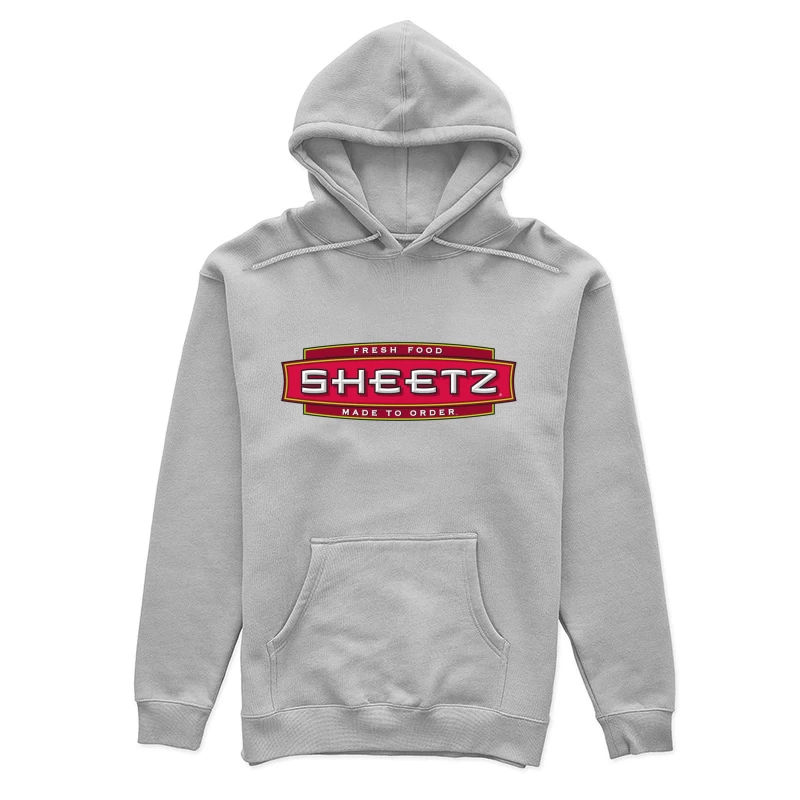 Sheetz Convenience Store Logo with Made to Order Fresh Food Branding Female Pullover Hoodie