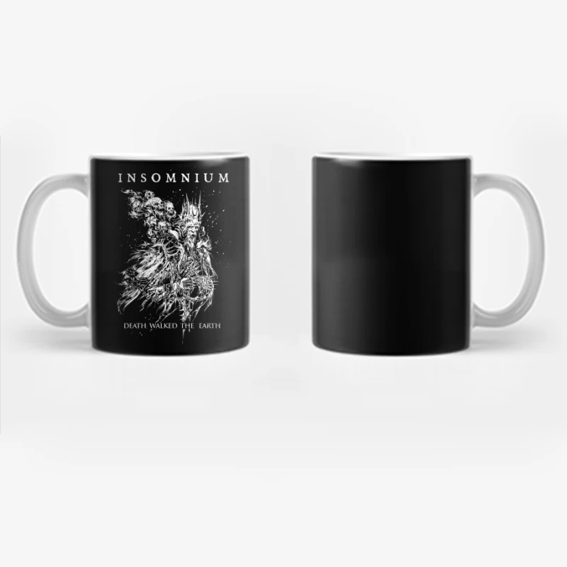 Insomnium Death Walked The Earth Coffee Mug