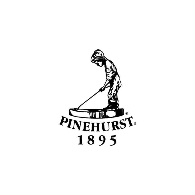 Pinehurst Golf Resort Historic Logo Since 1895 Travel Mug