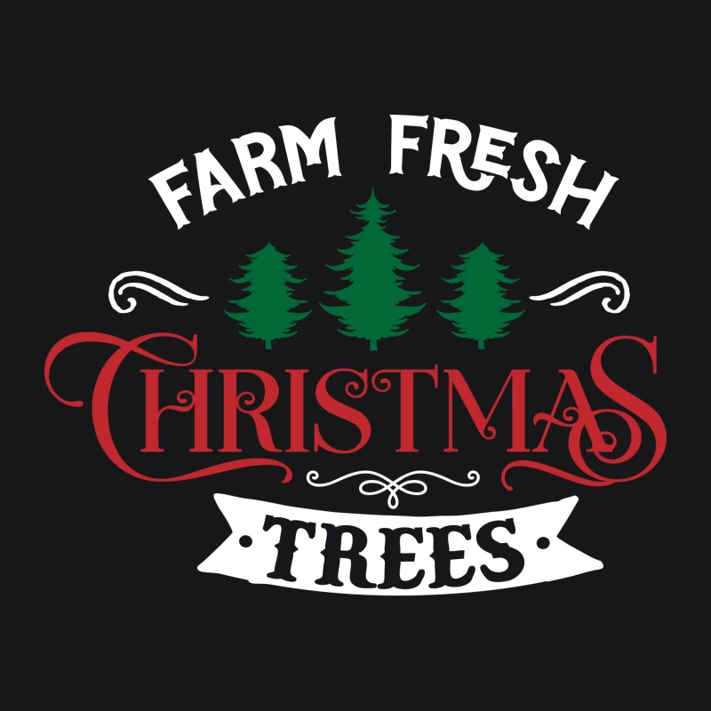 Affiche de vente de sapins de Noël frais de la ferme Homme Sweat à capuche
