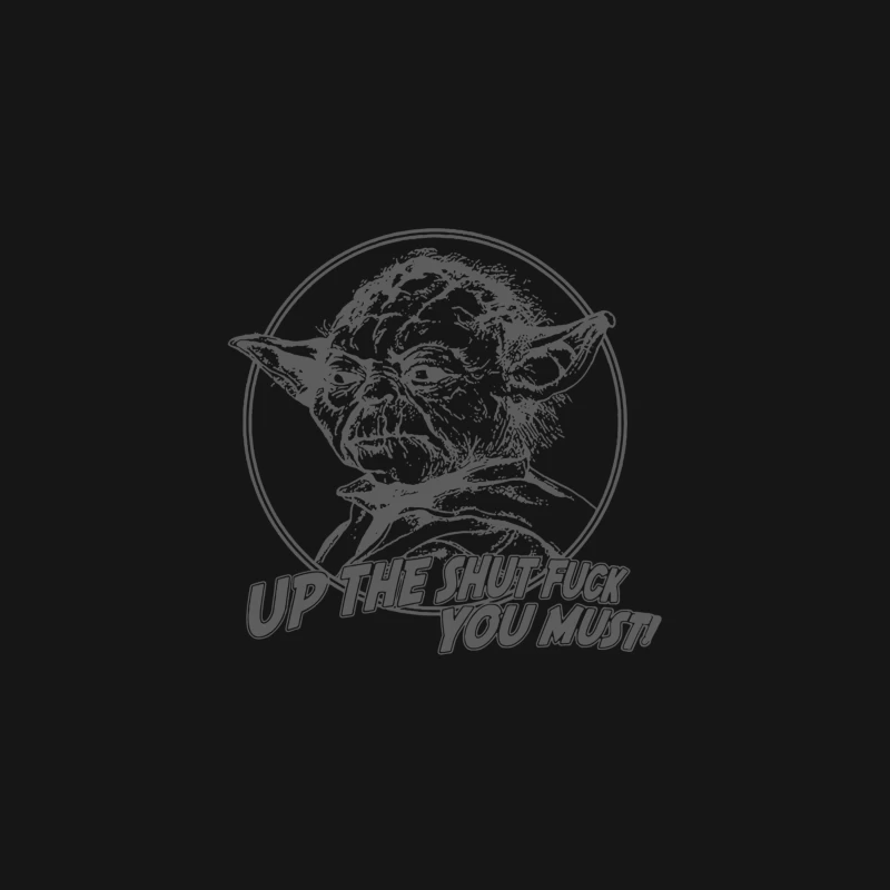 Yoda Funny Slogan Retro Movie Desk Mat
