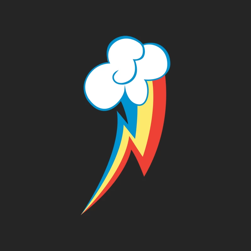 Rainbow Dash Cutie Female Pullover Sweatshirt