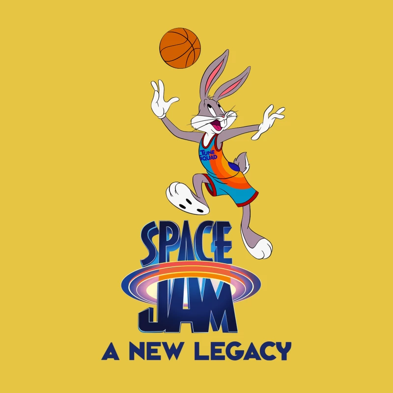 Space Jam: A New Legacy - Cartoon Basketball Animation Male T-Shirt